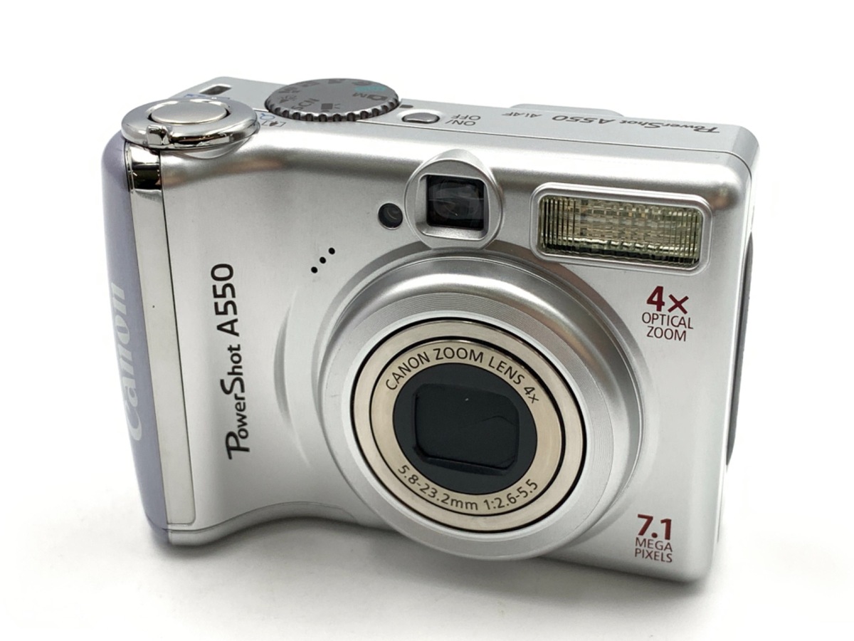 中古：B(並品)】キヤノン PowerShot A550 | 2442220006024