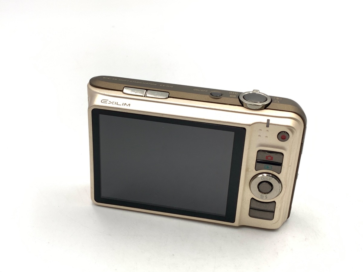 中古：B(並品)】カシオ EXILIM EX-H10 ゴールド | 2445700041102