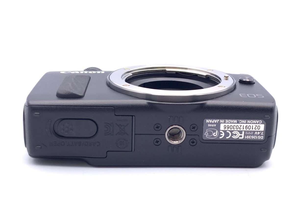 中古：AB(良品)】キヤノン EOS M ボディ ブラック | 2448520046258