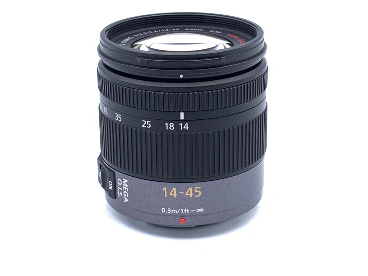LUMIX G VARIO 14-45mm/F3.5-5.6 ASPH./MEGA O.I.S. H-FS014045 中古