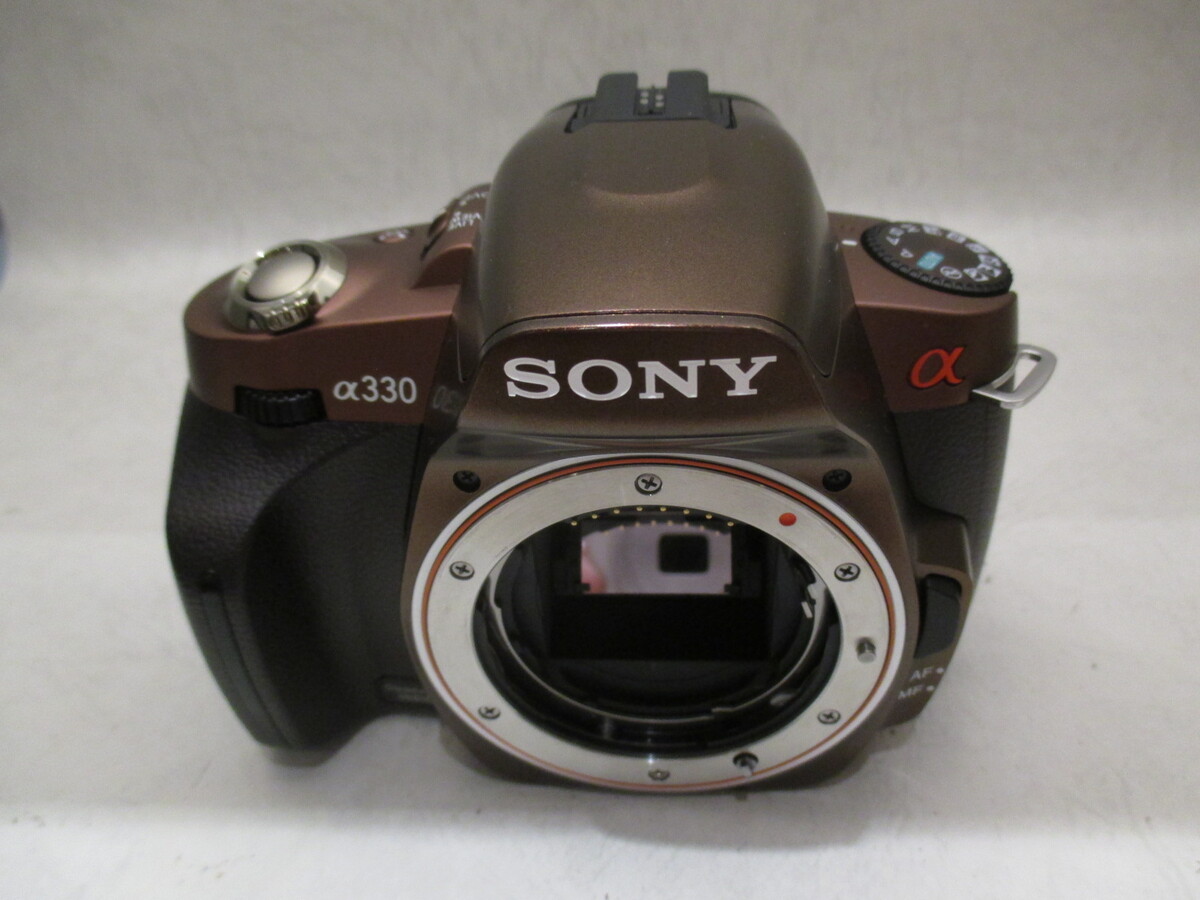 中古：B(並品)】ソニー α330 ボディ ブラウン [DSLR-A330] | 2449800052143
