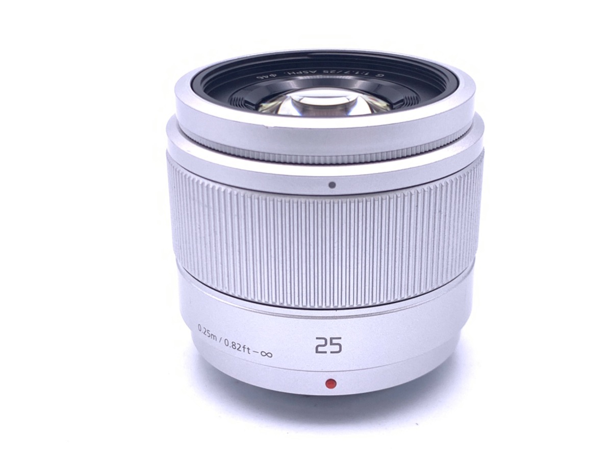 LUMIX G 25mm/F1.7 ASPH. H-H025-S [シルバー] 中古価格比較 - 価格.com