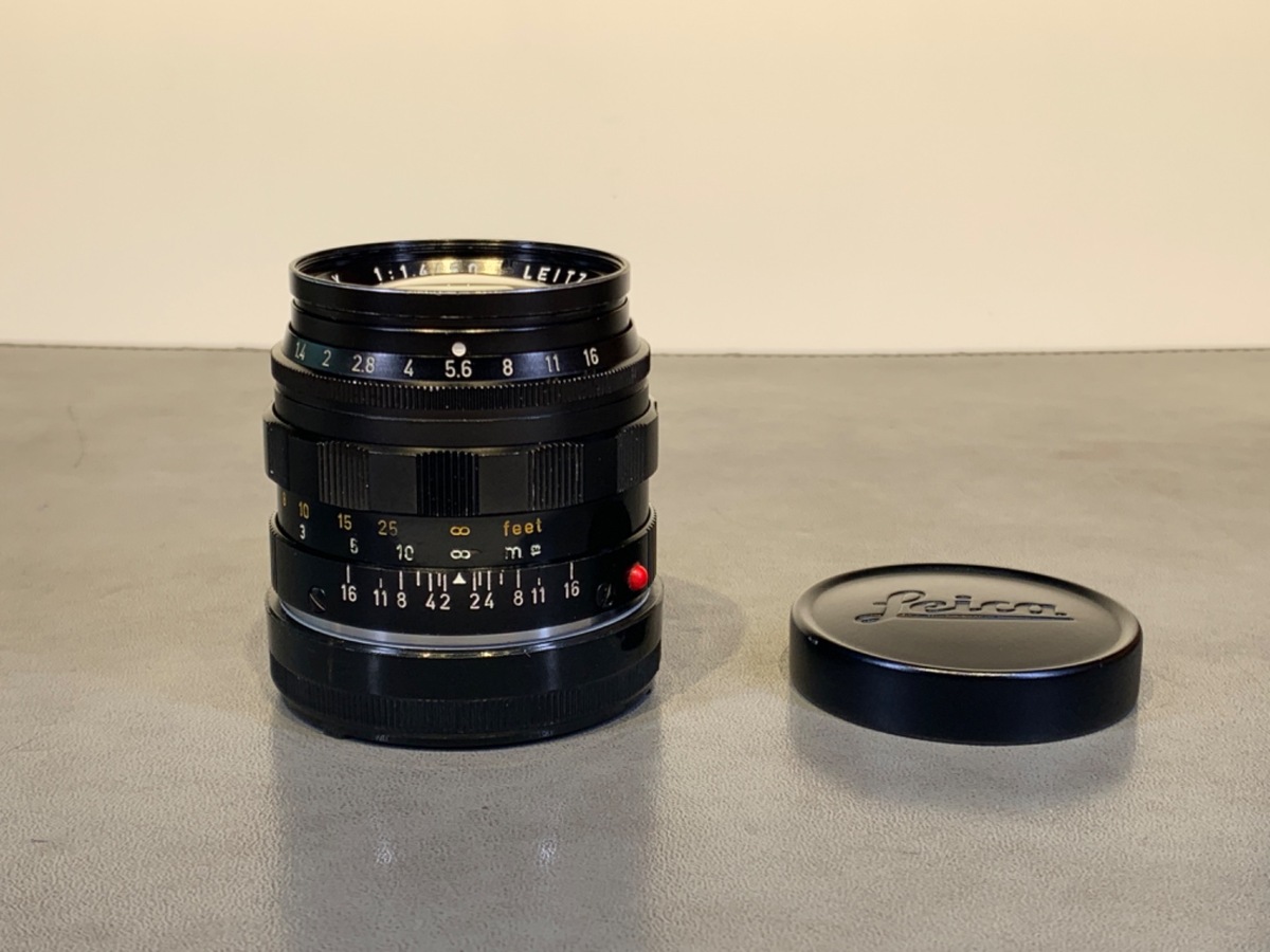 中古：AB(良品)】ライカ ズミルックスM 50mm F1.4 E43 ブラック