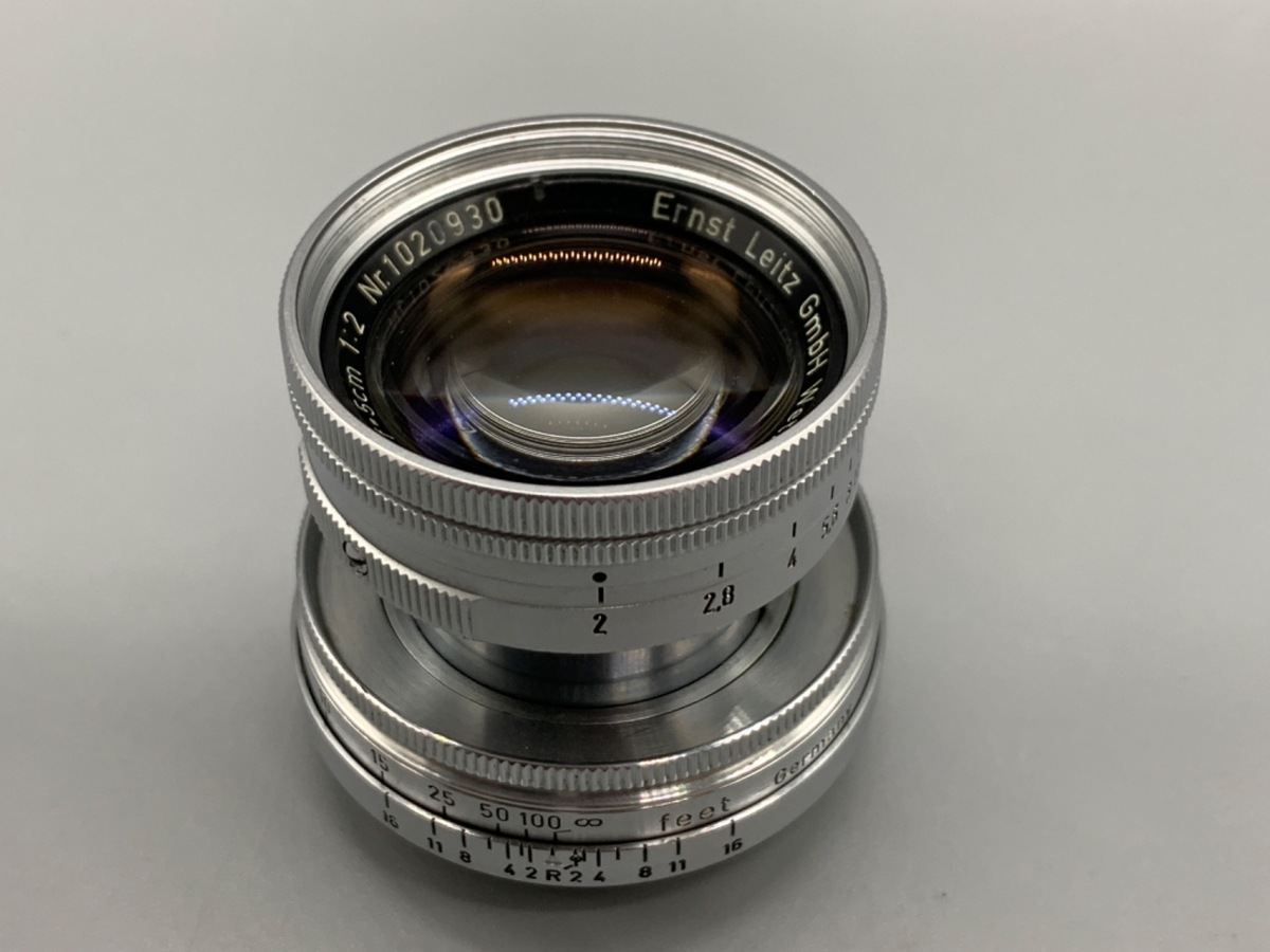 中古：B(並品)】ライカ ズミクロンL 50mm F2 沈胴(初期トリウム