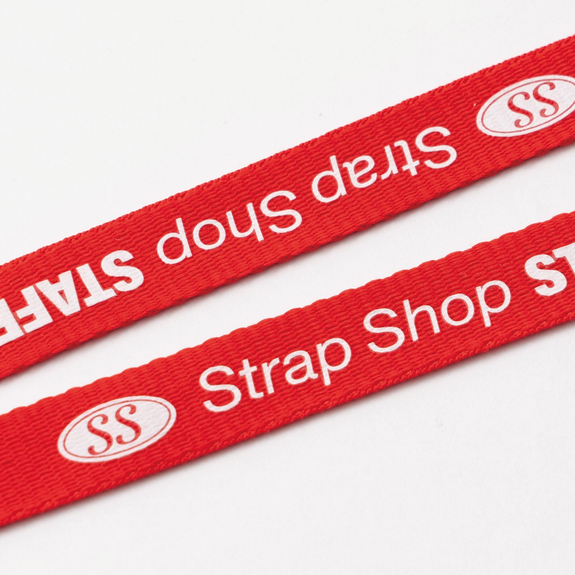 シルク印刷ネックストラップ SHP15D（15mm幅×二重リング