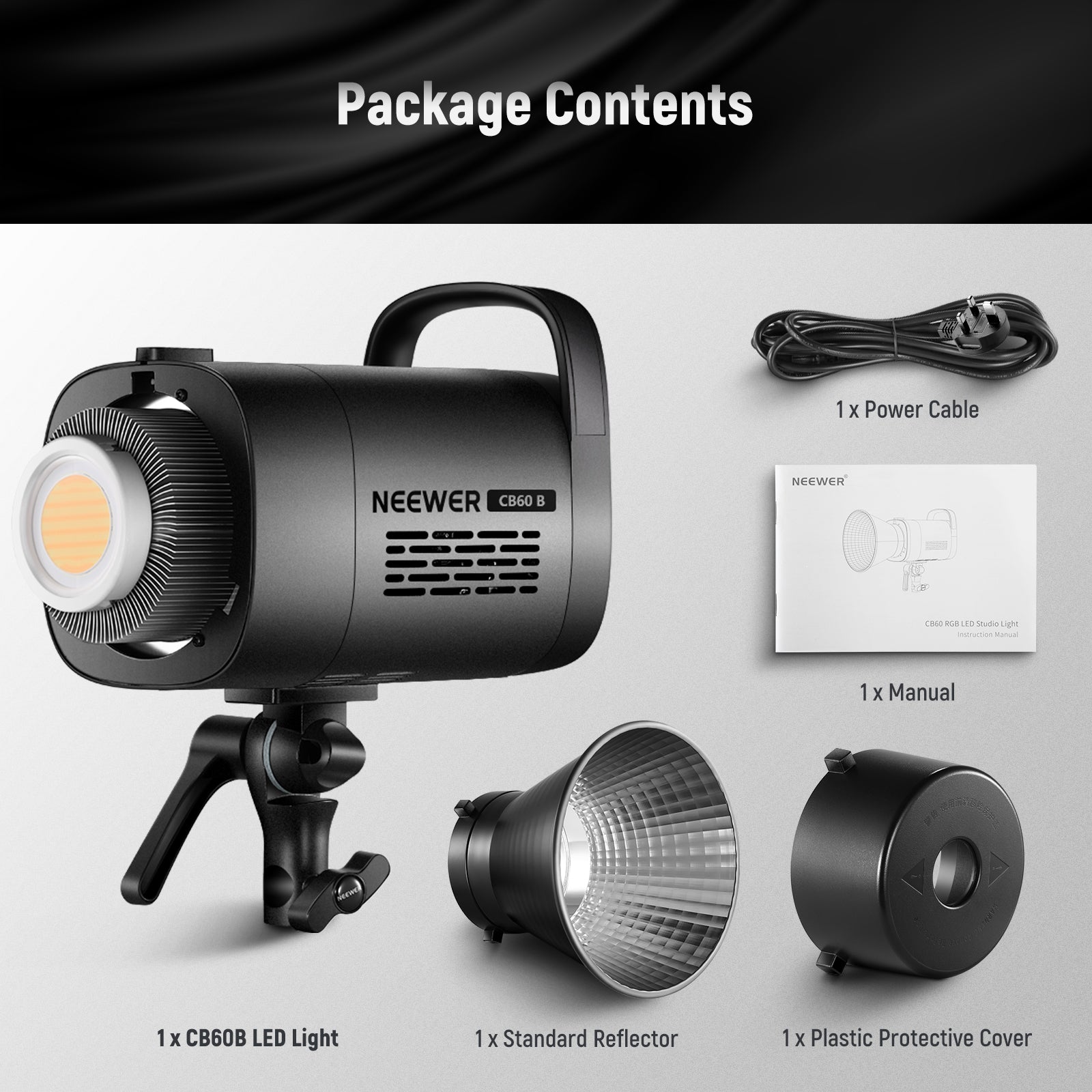 NEEWER CB60B Bi-Color LED Video Light | Constant Light