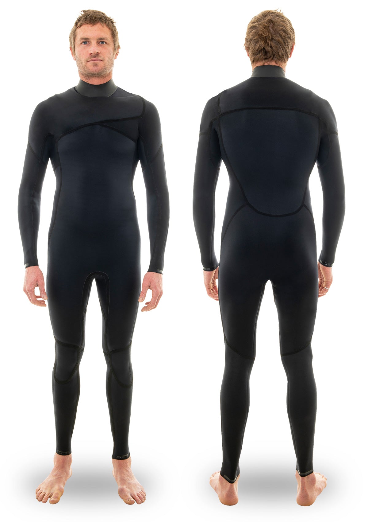 Mens 2/2 Premium Chest Zip Wetsuit | needessentials