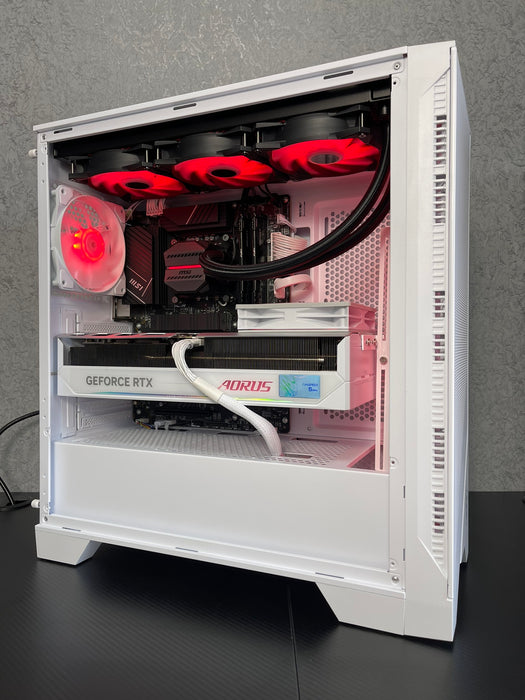 MSI PC Case MAG FORGE 320R Airflow White — Needy Shop LTD