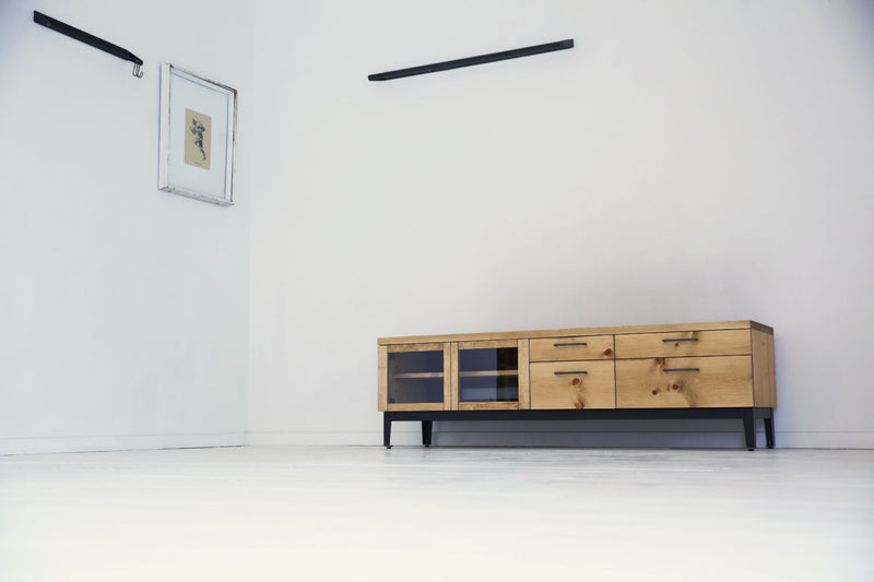 テレビボード テレビ台 ローボード 天然無垢材 幅150cm 無垢