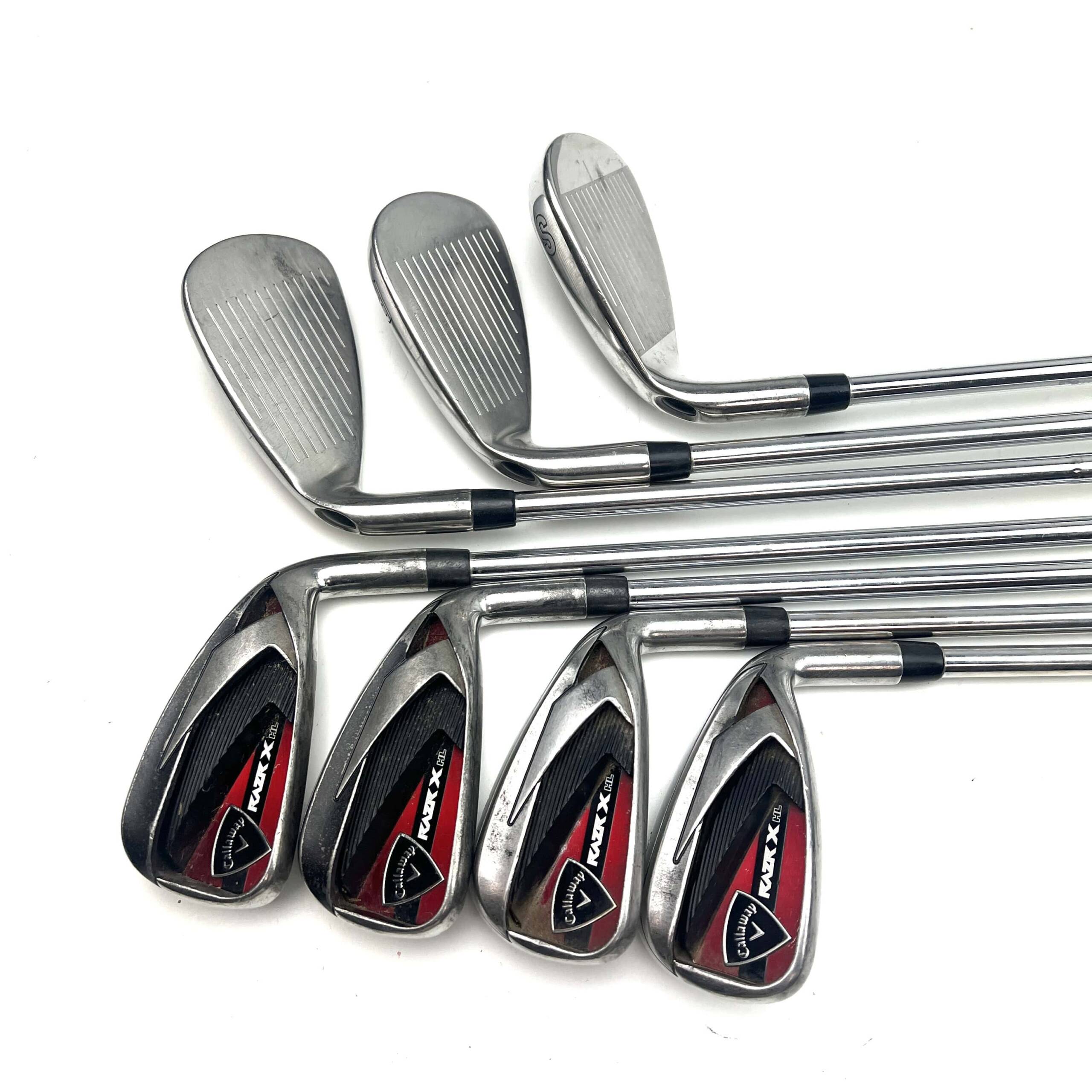 Callaway RAZR X HL Irons / 5-SW / M-10 XP Uniflex