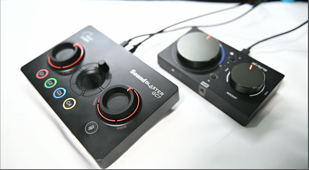 レビュー Sound Blaster GC7] Astro MixAmp と使用感、性能比較!!音質