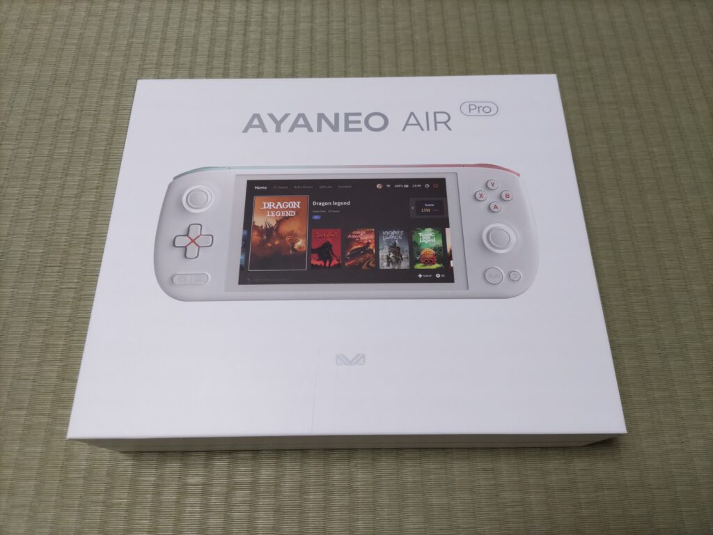 AYANEO AIR Pro 5825U」レビューしてみましょうか～。3モデルで一番の