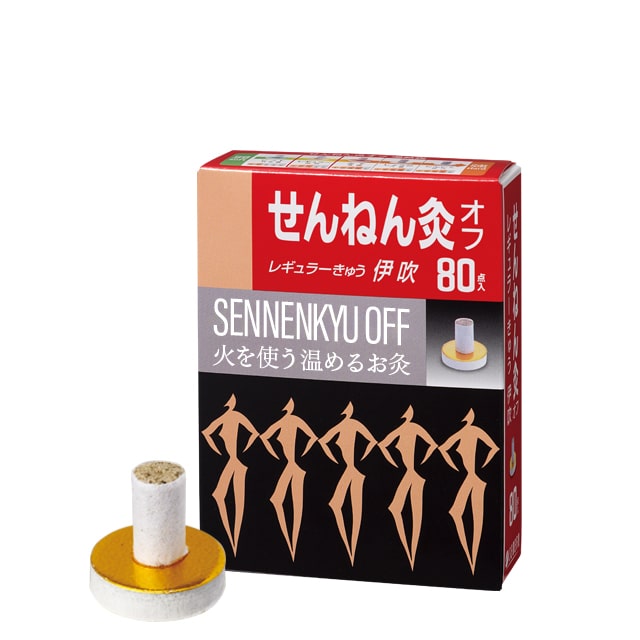 せんねん灸 オフ レギュラー灸 伊吹 80点入(ﾚｷﾞｭﾗｰ): 医薬品・医薬部