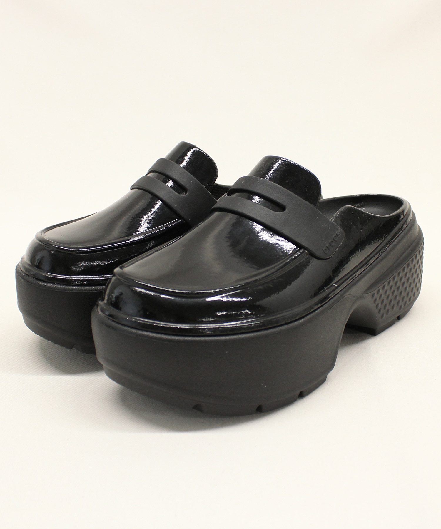 クロックス】E5029 クロックス STOMP HIGH LOAFER(S ブラック
