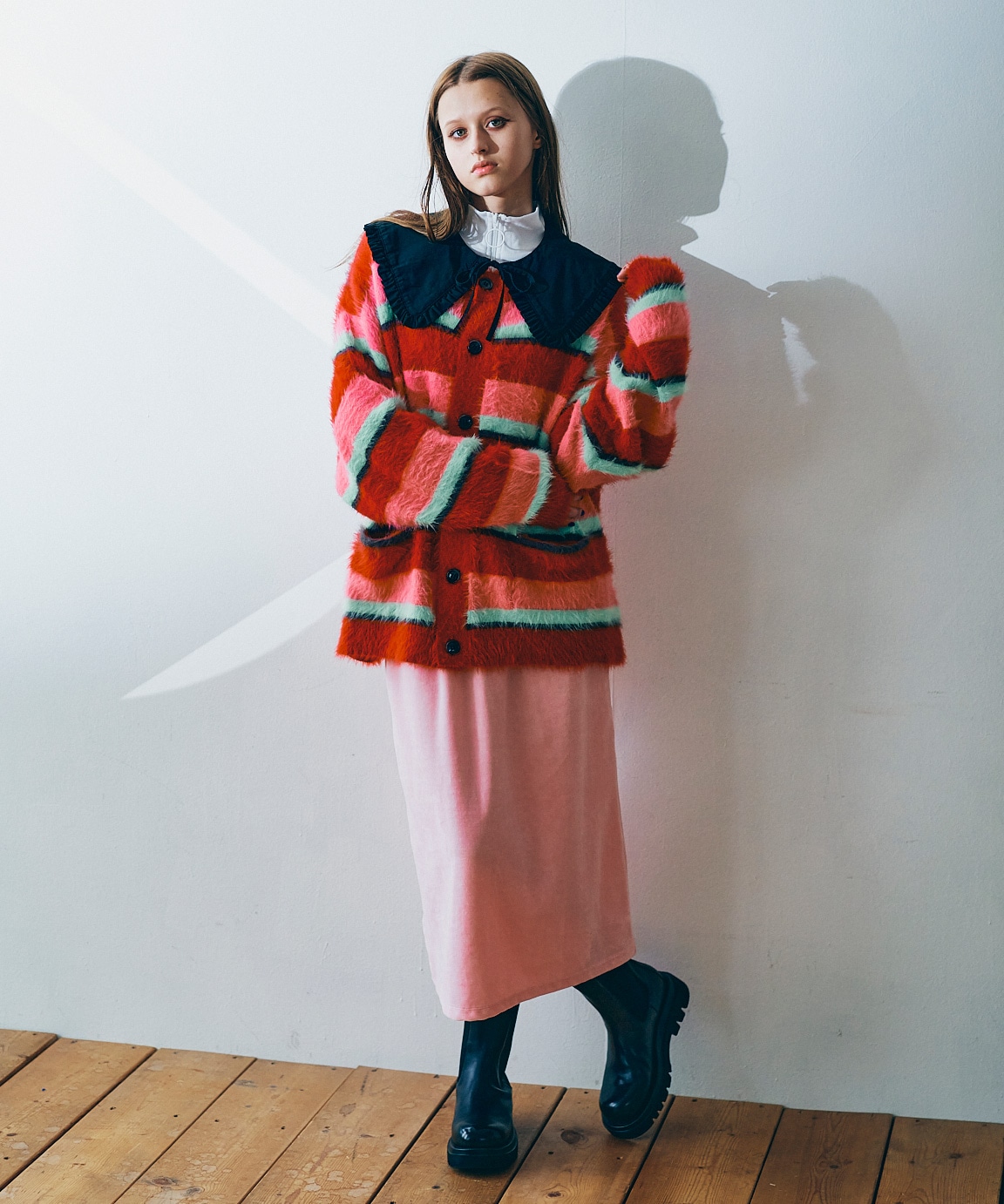 G1063 ベロアナロースカート(M ピンク): スカート - RNA ONLINE STORE