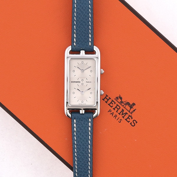 HERMES ヴィンテージ エルメス ケープコッド デュアルタイム CC3.210