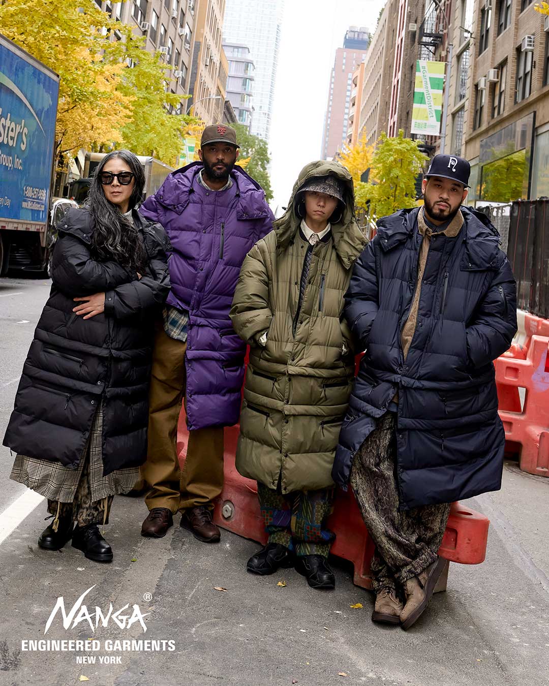 ENGINEERED GARMENTS〉x〈NANGA〉自由に変形する別注デタッチャブル