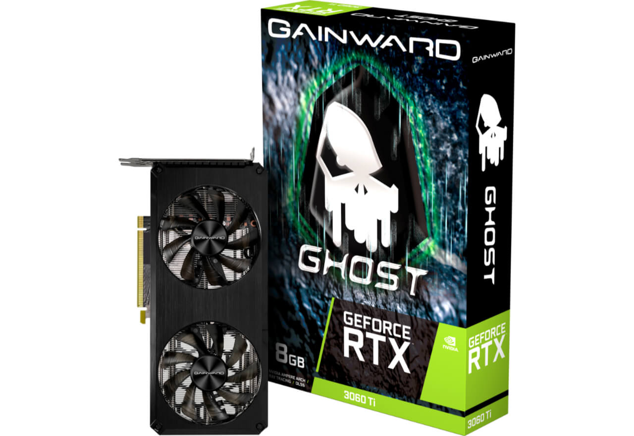 GAINWARD GeForce RTX 3060 Ti GHOST 8GB GDDR6 V1 - 株式会社ニュー