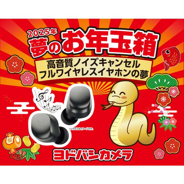 ヨドバシカメラの福袋「夢のお年玉箱」2025年を予想しよう✨ | 晴笑雨