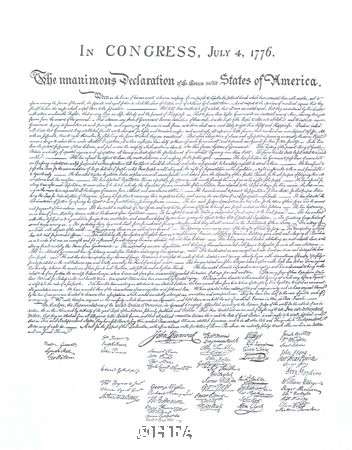 アメリカ独立宣言