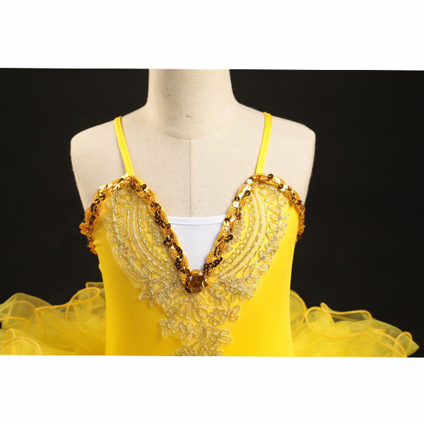 Newjoy / クラシックチュチュ バレエ衣装 キッズ レオタード スカート