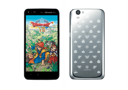 ドコモ、メタルスライム素材のドラクエスマホ「SH-01F DRAGON QUEST