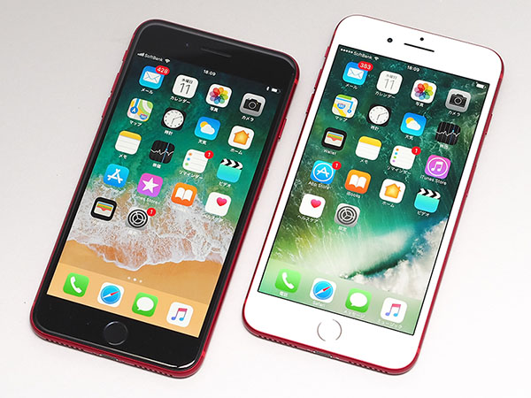 真っ赤なiPhone 8/8 Plusを入手、深い赤と強い光沢がオトナ好み | マイ