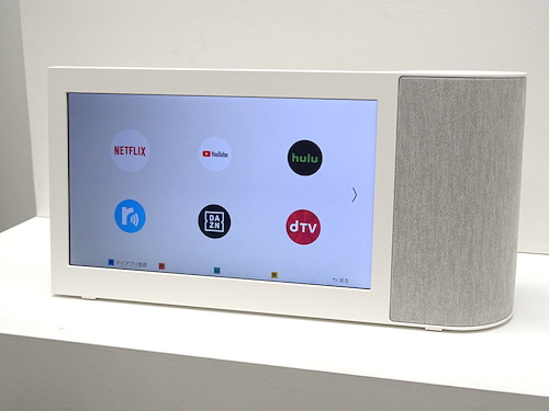 YouTubeをいい音で！パナソニックから画面付ワイヤレススピーカー