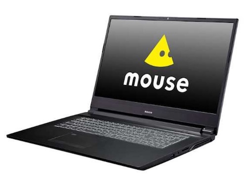 マウス、Core i7-9750HとGeForce GTX 1650搭載の17.3型ノートPC | マイ