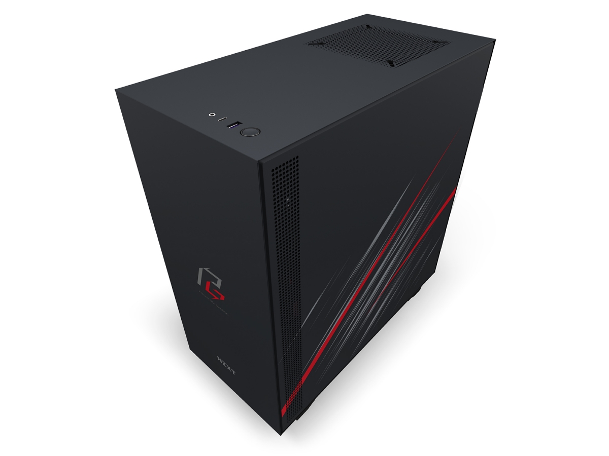 NZXT、ASRockとコラボしたミドルタワーケース | マイナビニュース