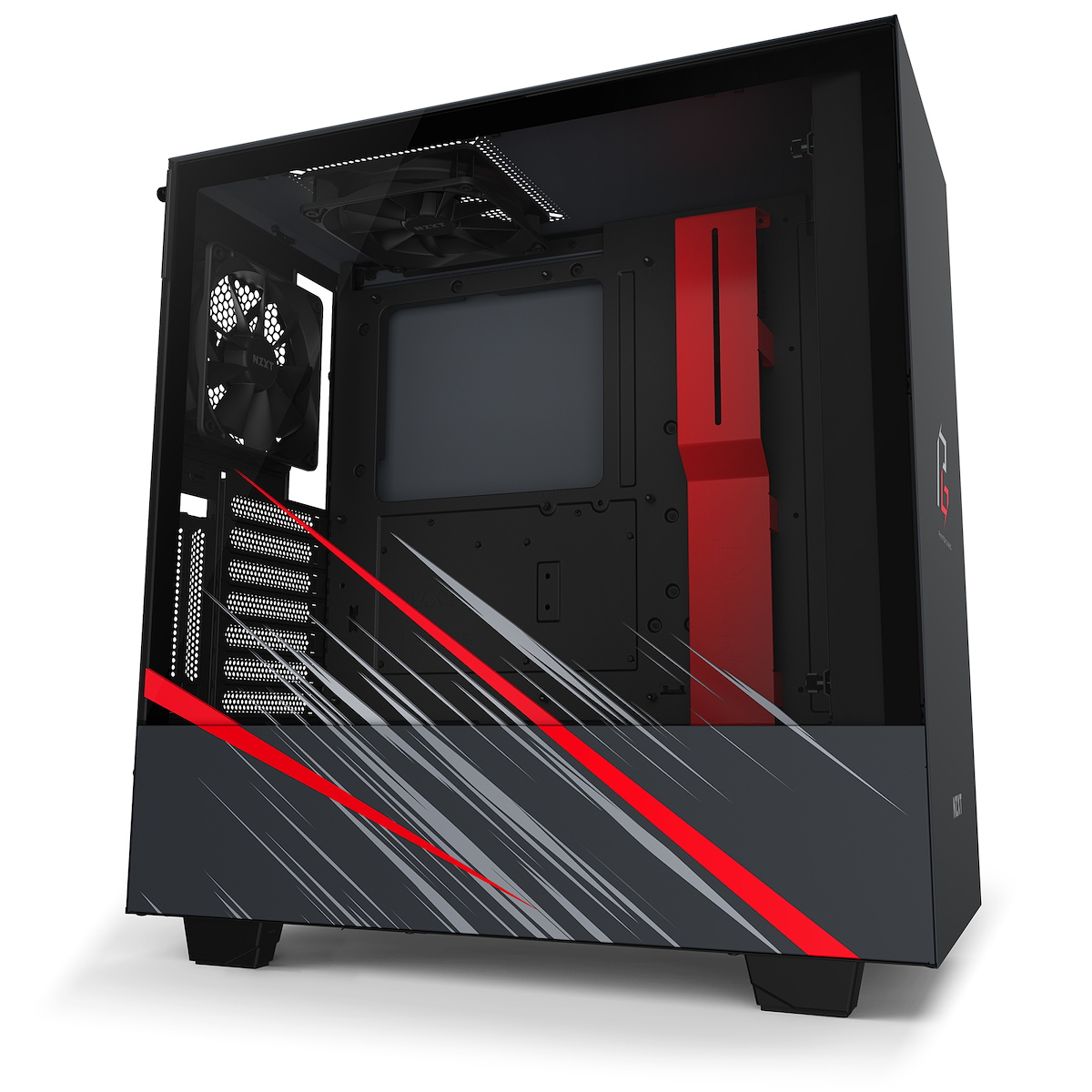 NZXT、ASRockとコラボしたミドルタワーケース | マイナビニュース