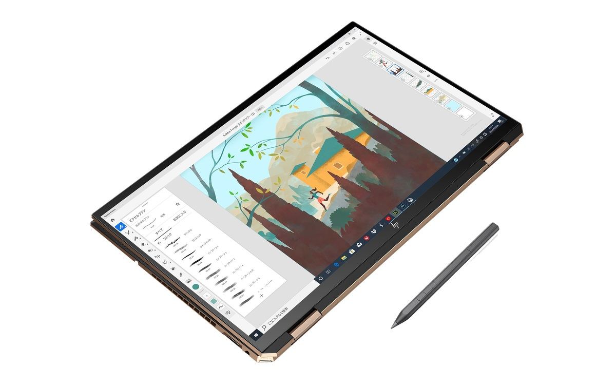 日本HP、15.6インチ4Kディスプレイ搭載の2-in-1 PC「HP Spectre x360