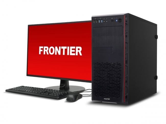 FRONTIER、フロントパネルを一新 冷却能力を強化したデスクトップPC