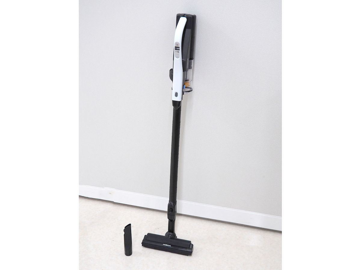 クラス最軽量の1.1kg！ 日立のパワフルなコードレススティック掃除機