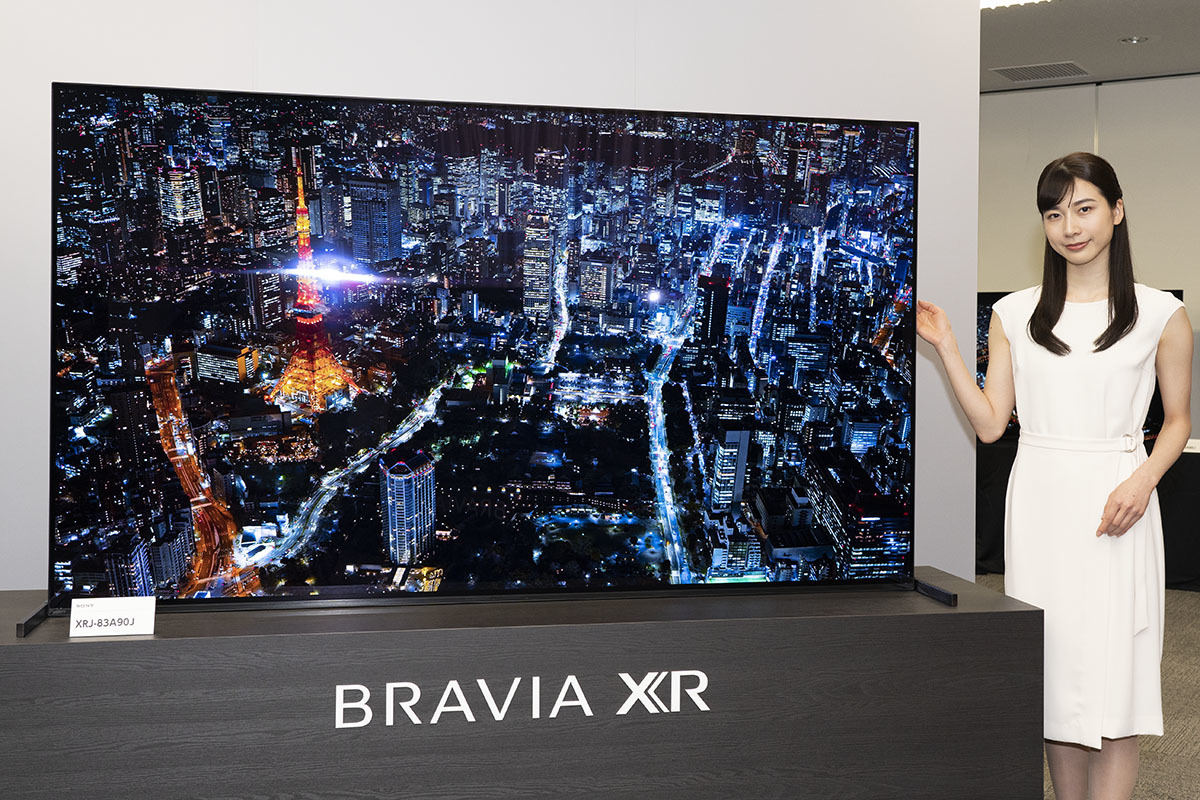 ソニー、“脳のような処理”で画音質高める「BRAVIA XR」 - PS5の4K120p