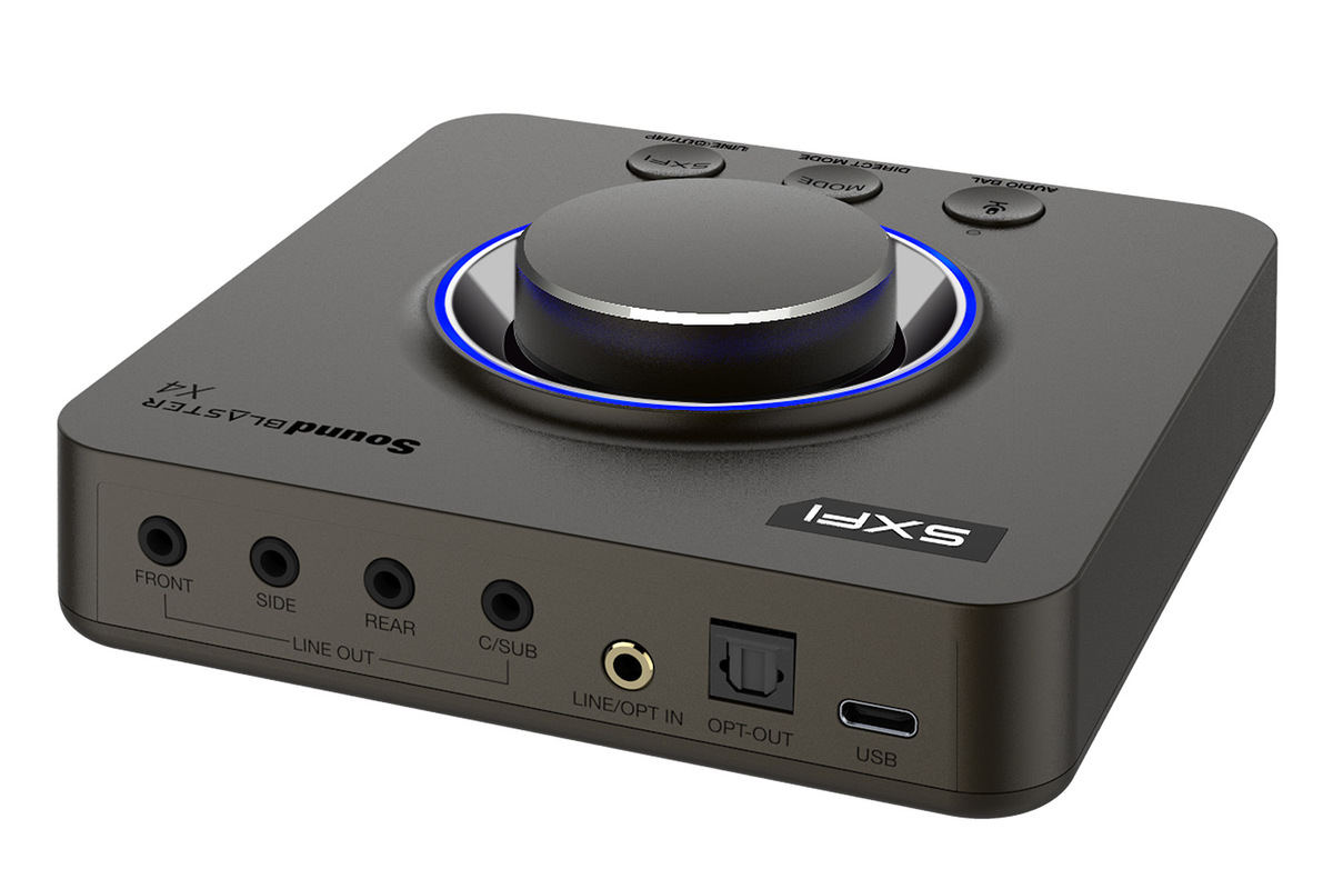 クリエイティブ、新しく光デジタル入力を搭載したUSB DAC「Sound