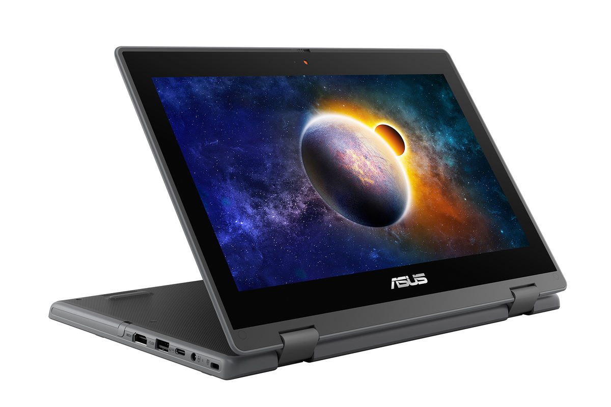 ASUS、文教向けの超堅牢11.6型ノートPCに128GBストレージ搭載モデル
