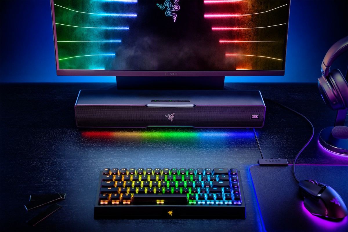 Razer、サブウーファー付きPCサウンドバー「Leviathan V2」 | マイナビ