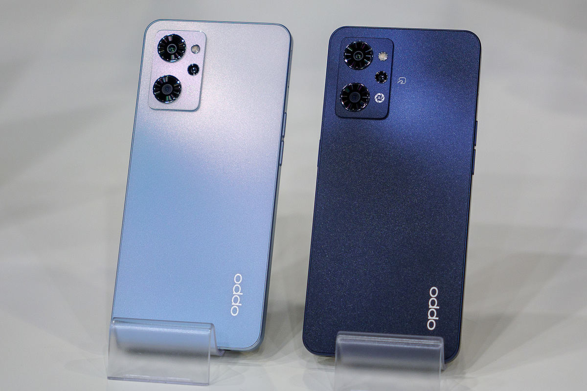 OPPO Reno7 A」インプレッション - 外観は意外に落ち着いた印象