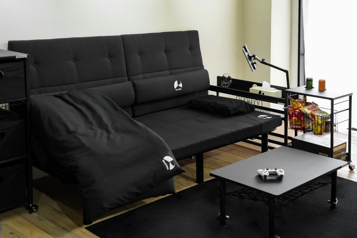 Bauhutte、ベッドをソファにできるクッション「ソファウォール