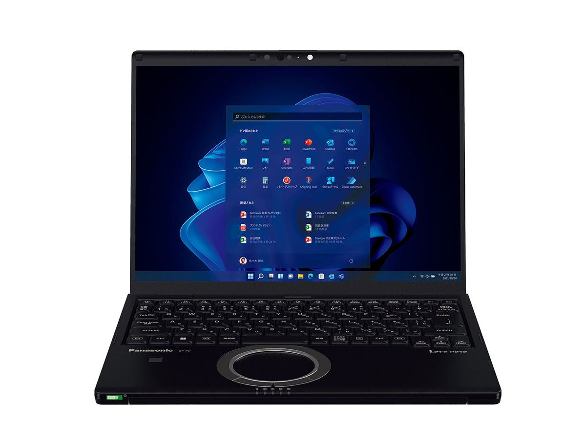 レッツノート2022年春モデル - 全機種16GBメモリ、QV1はデュアルSIM