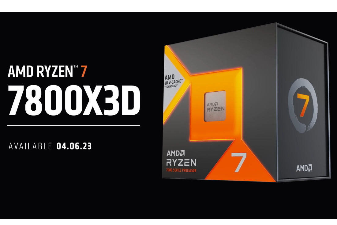 ゲーミングCPU「AMD Ryzen 7 7800X3D」、4月14日発売！ 価格は71,800円
