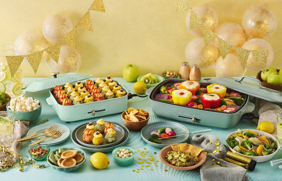 BRUNO、ホットプレート2種類に爽やかなグリーンの限定色 | マイナビ