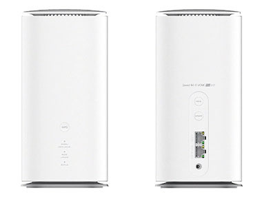 au／UQ WiMAX、5G SA／Wi-Fi 6対応ホームルーター「Speed Wi-Fi HOME