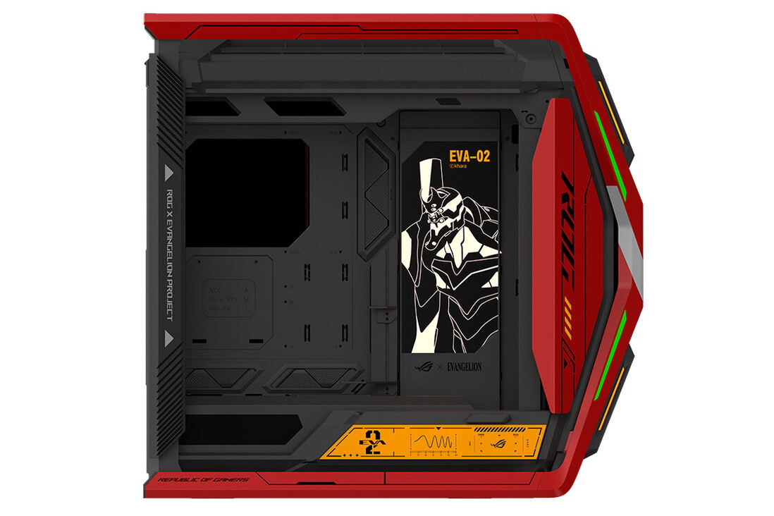 ASUS ROG×エヴァなPCパーツに第二弾、今度はアスカと2号機デザインに