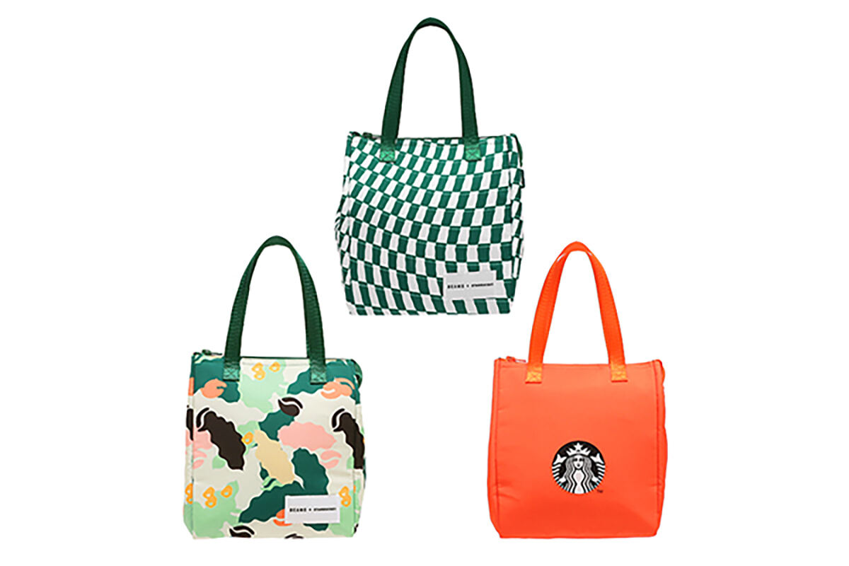 スタバ×BEAMS】身軽なお出かけコラボグッズ7商品が登場! 特別デザイン