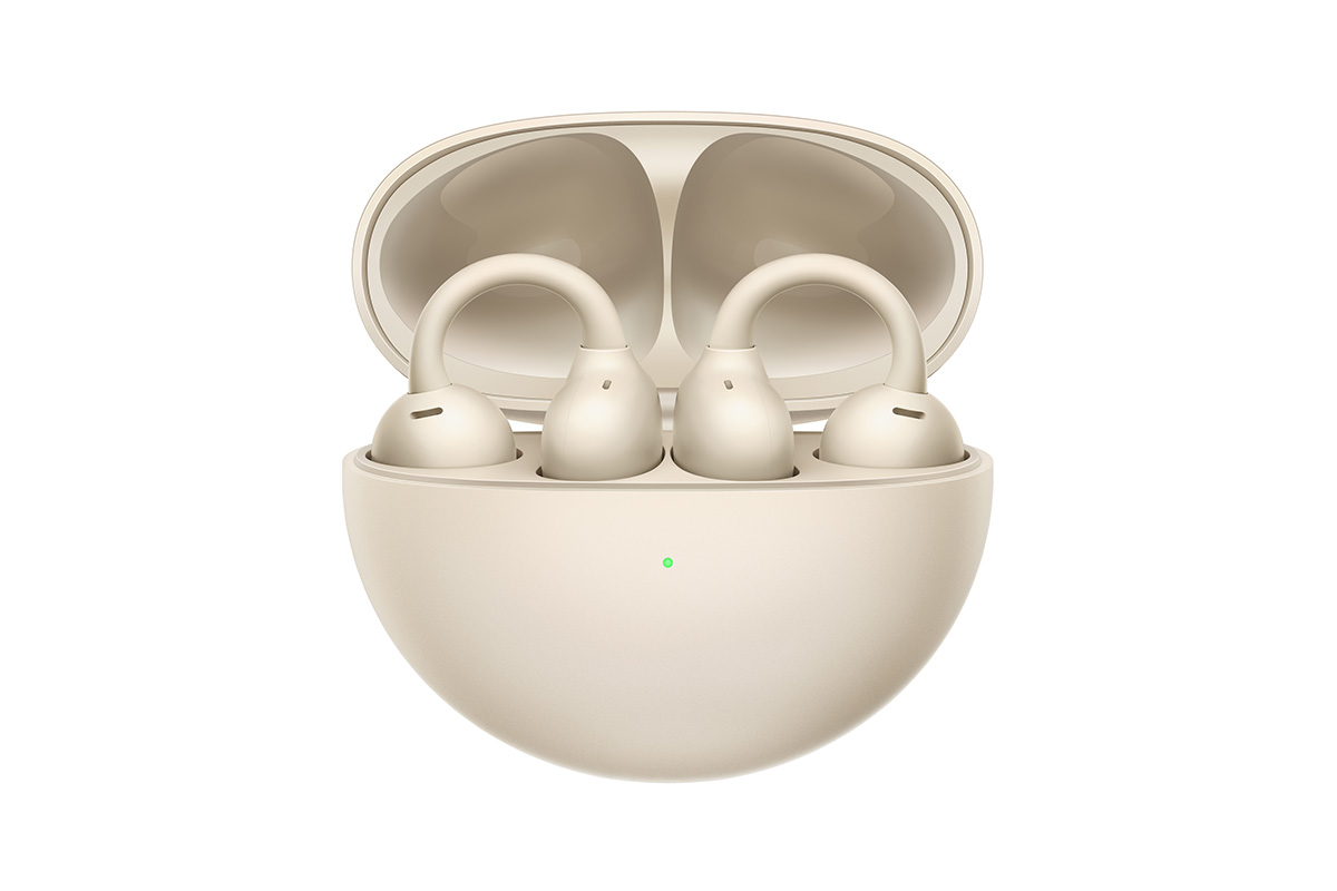 新色ベージュ登場。耳にはさんで使うイヤホン「HUAWEI FreeClip」が3色