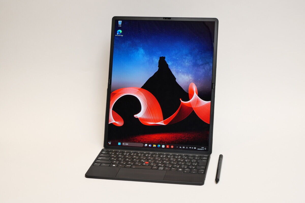 ThinkPad X1 Fold 16」徹底レビュー。先進有機EL折りたたみ技術で