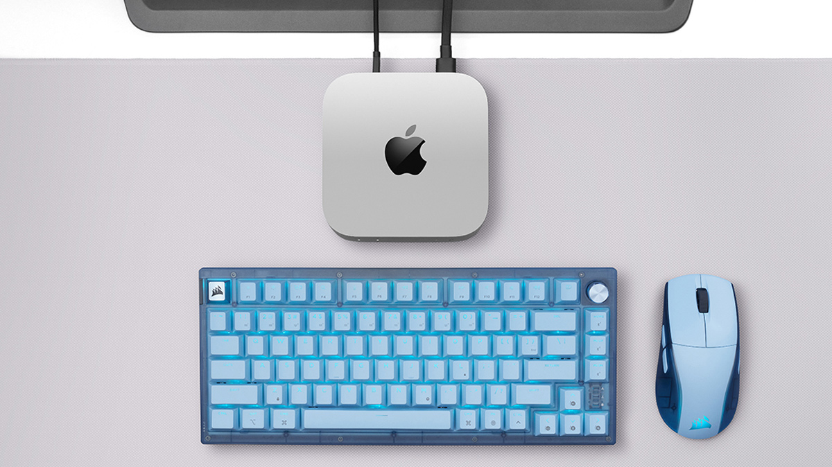 CORSAIR、ゲーミングキーボード「K65 Plus Wireless」をMac仕様に