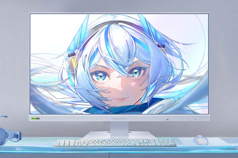アイ・オー、「GigaCrysta」初の真っ白なゲーミングディスプレイ